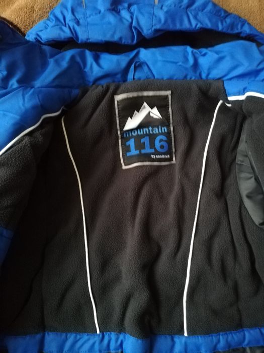 Kurtka zimowa na narty 116 cm