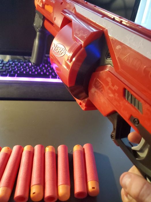 Nerf N-Strike Mega RotoFury- stan Bardzo Dobry