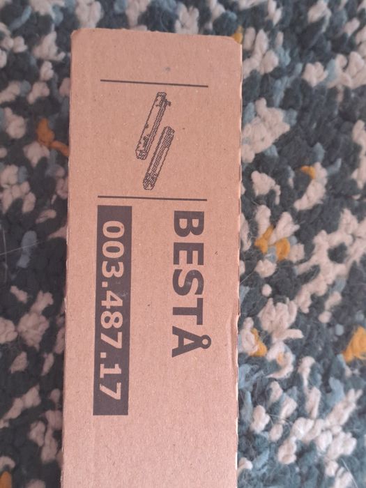 Szuflada, front, prowadnice Ikea Besta