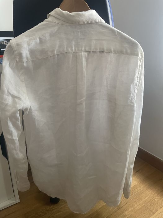 Camisa branca de linho – Polo Ralph Lauren