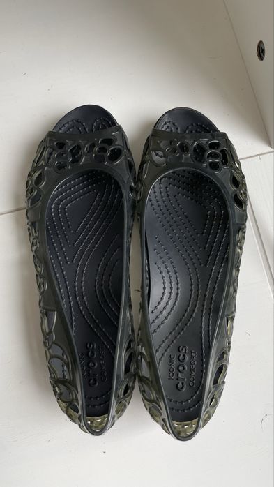 Crocs baleriny isabella jelly W7 37/38 stan idealny