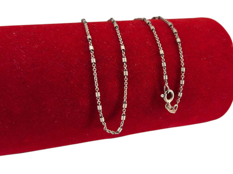 Przepiękny srebrny łańcuszek  925P 2,51G
