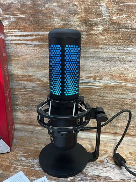 Стримерский игровой конденсаторный USB-микрофон HyperX QuadCast S