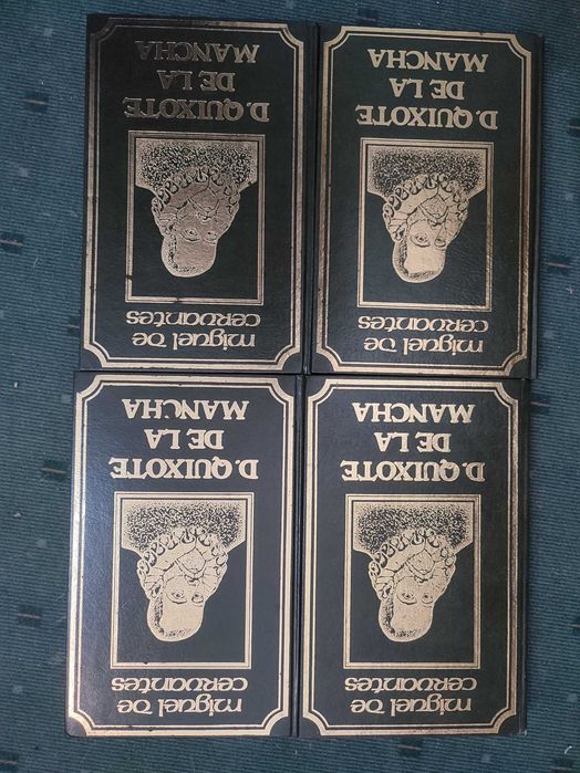 D. Quixote de La Mancha - Miguel de Cervantes - 4 Volumes