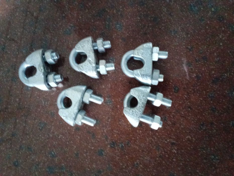 Хомут для троса д6мм.