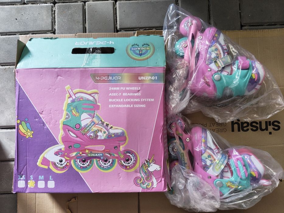 Rolki świecace do nauki