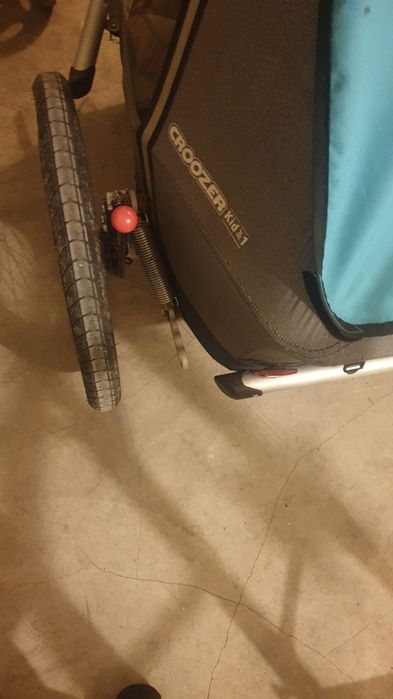 Przyczepka rowerowa dla dziecka croozer 3w1