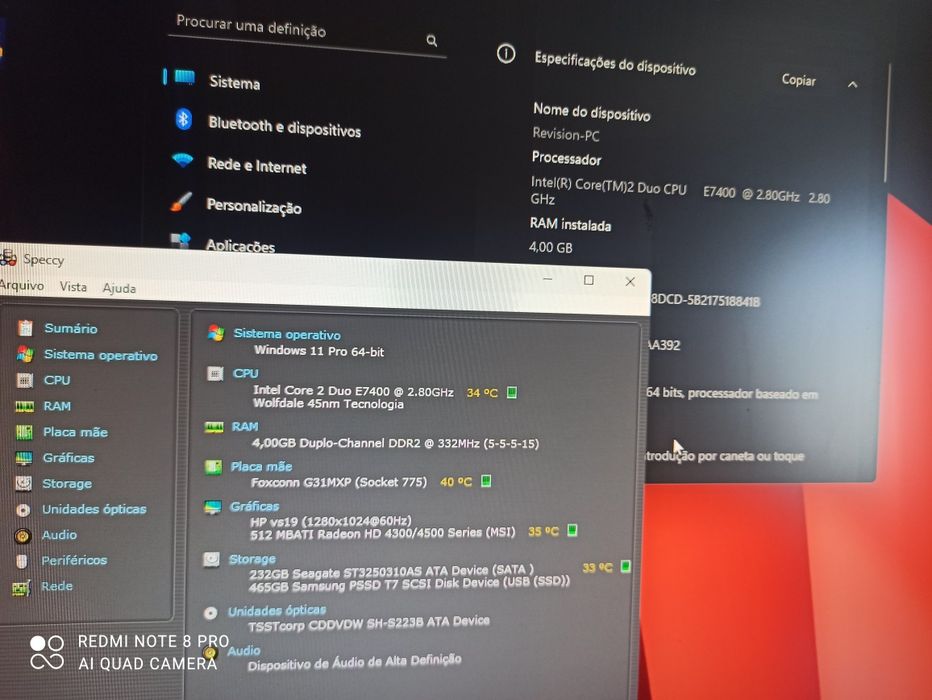 Torre PC com Windows 11