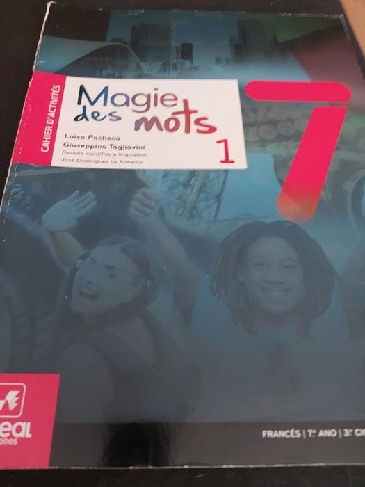 Caderno de atividades Magie des mots - 7°ano