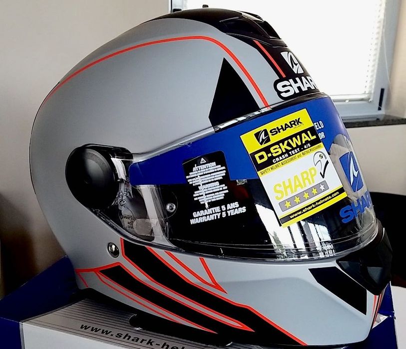 Capacete NOVO Shark D Skwal YAMAHA (35% Desconto) Tamanho L