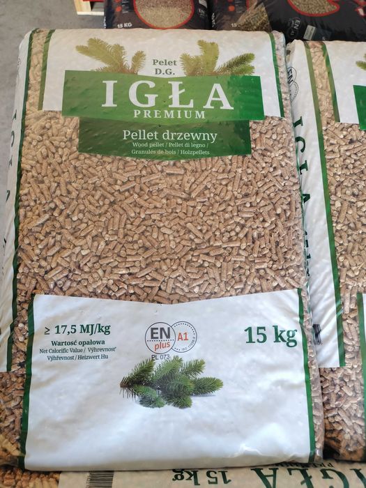 Pellet pelet Igła Premium A1 certyfikowany