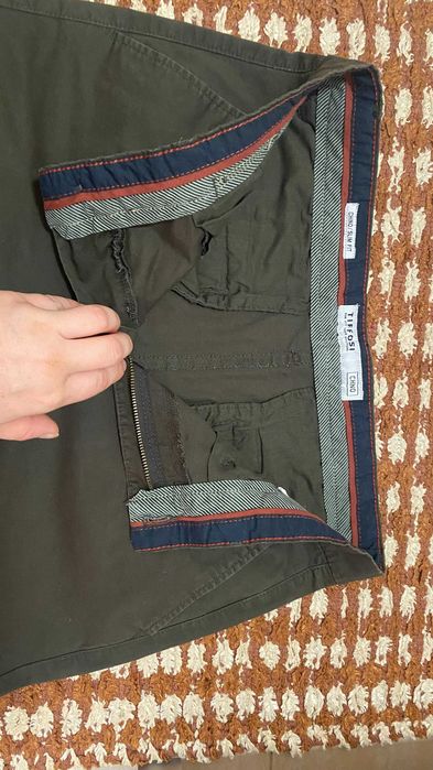Calças Verde Chino Slim Fit | Tiffosi