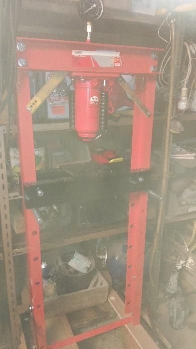 Prensa 20ton com manometro