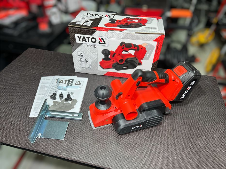 Рубанок аккумуляторный YATO YT-82192 (без АКБ и ЗУ)