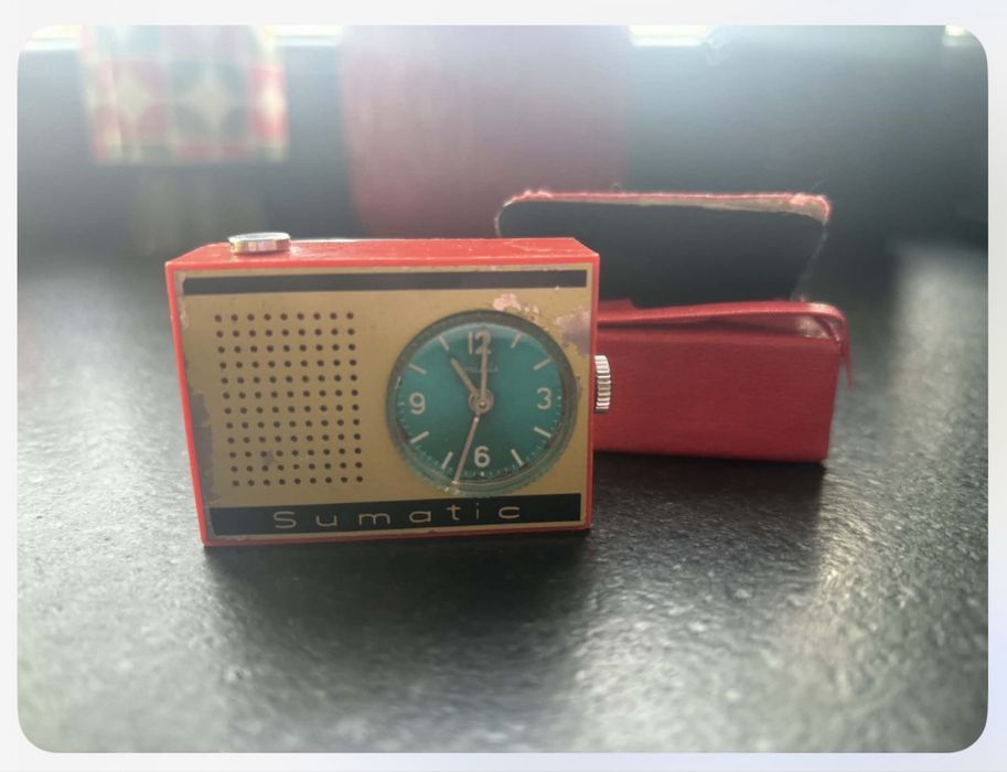 Sumatic zegarek PRL  etui