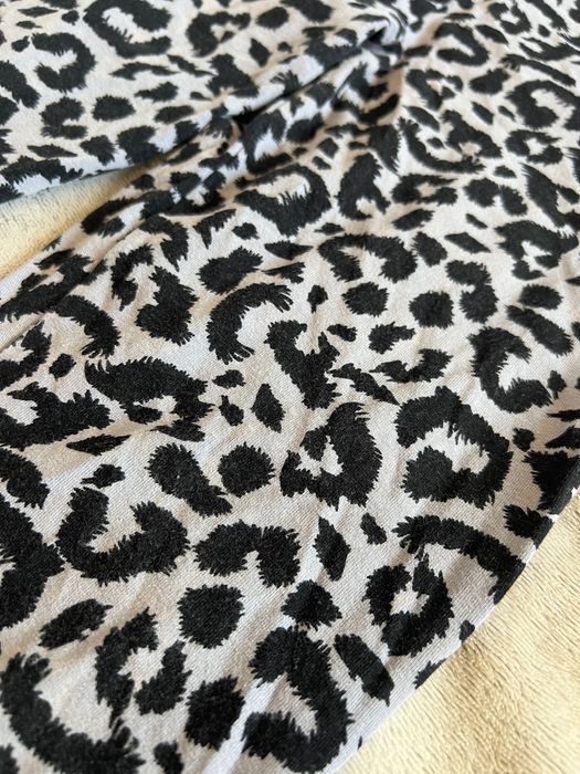 Legginsy / getry / spodnie w panterkę