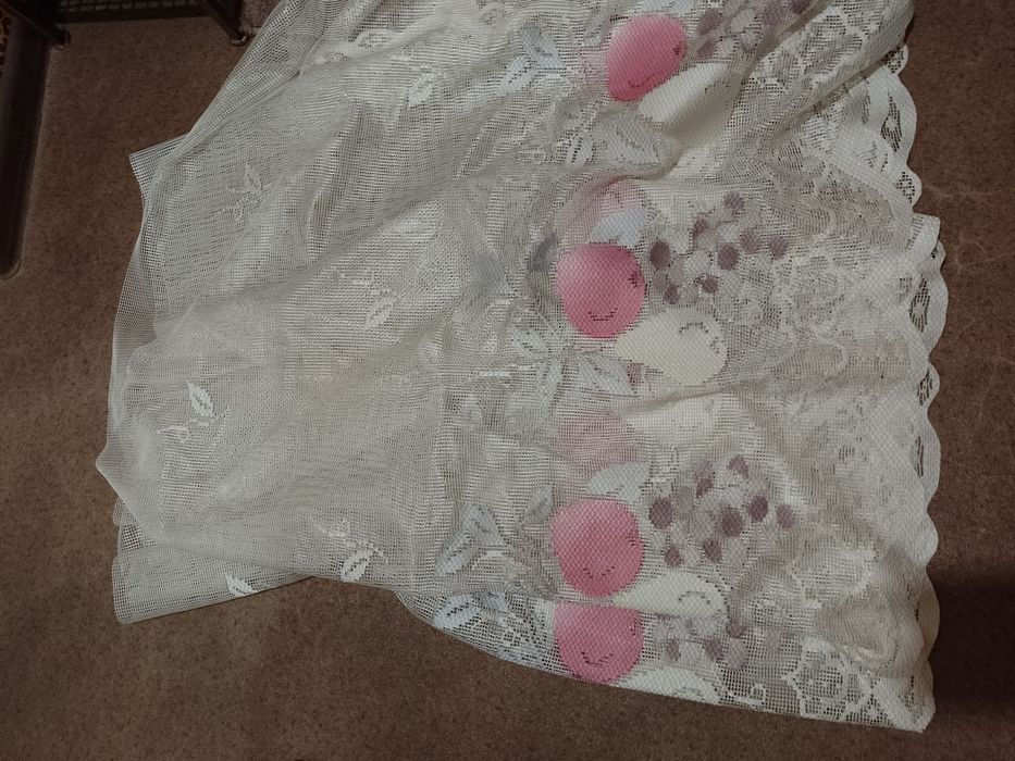 Штора для кухни с фруктами