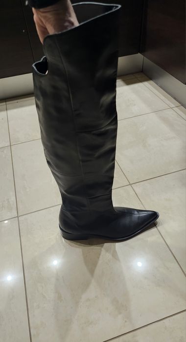 Buty oficerki , kozaki skórzane r. 41