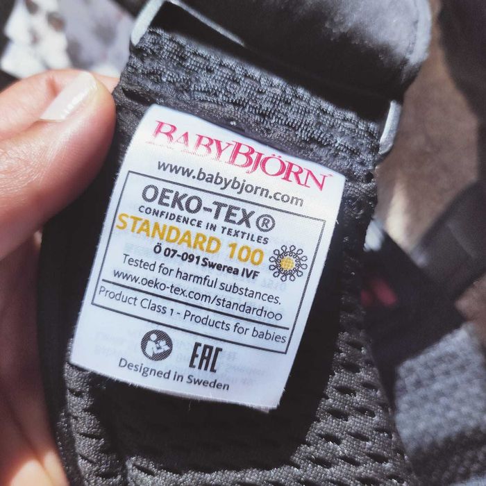 Porta Bebé Babybjorn one air marsúpio de alta qualidade como novo