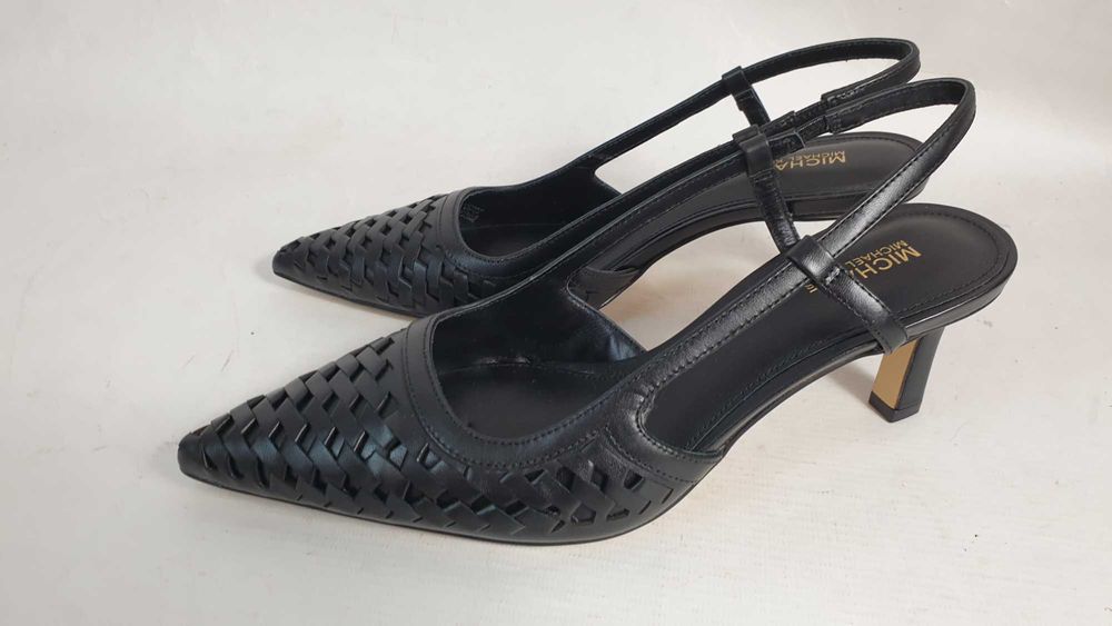 MICHAEL Michael Kors sandały Alora z ręcznie plecionej skóry r 35