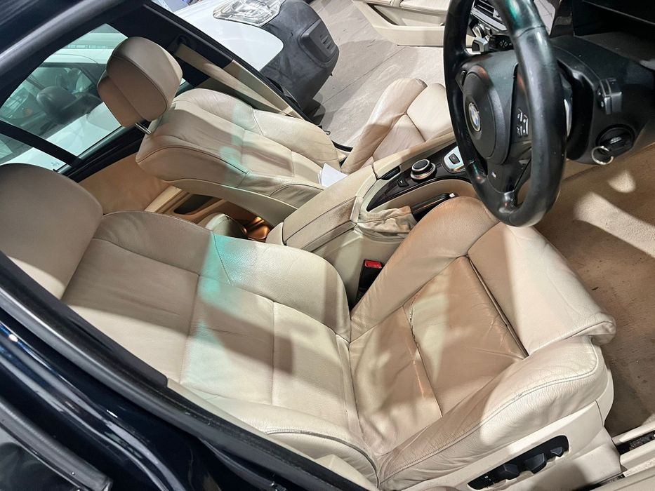 Bancos BMW E60 Pack M em pele aquecidos