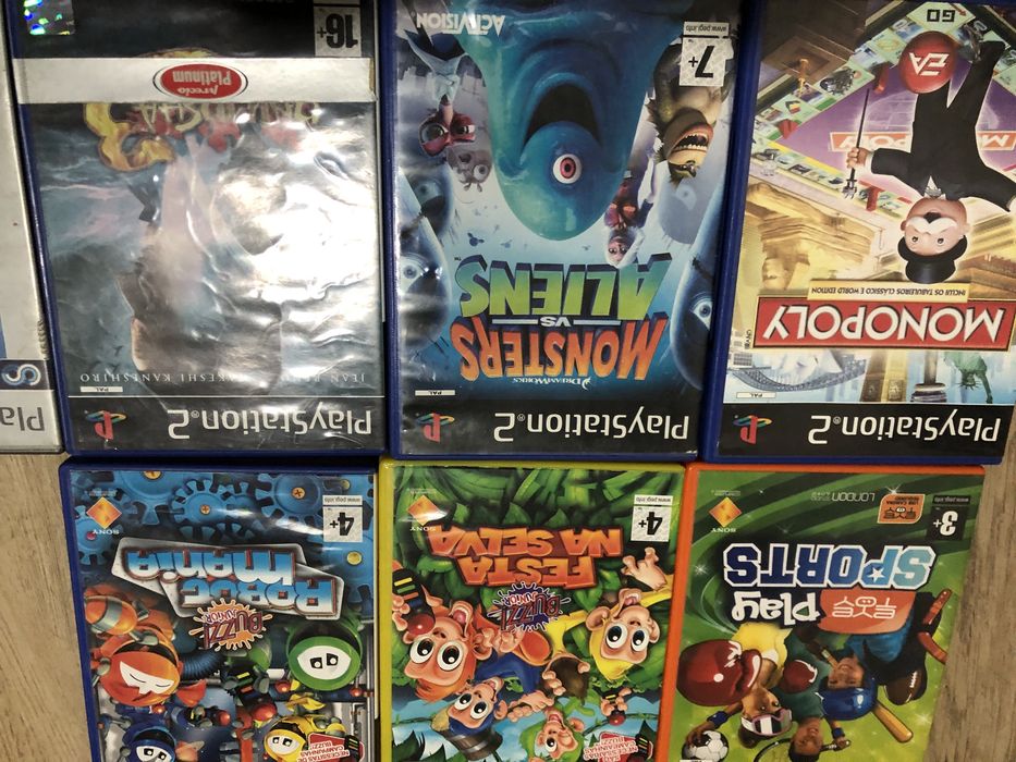 Vendo varios jogos ps2