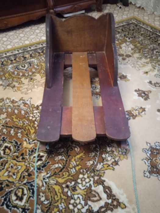 Санки дерев'яні дитячі