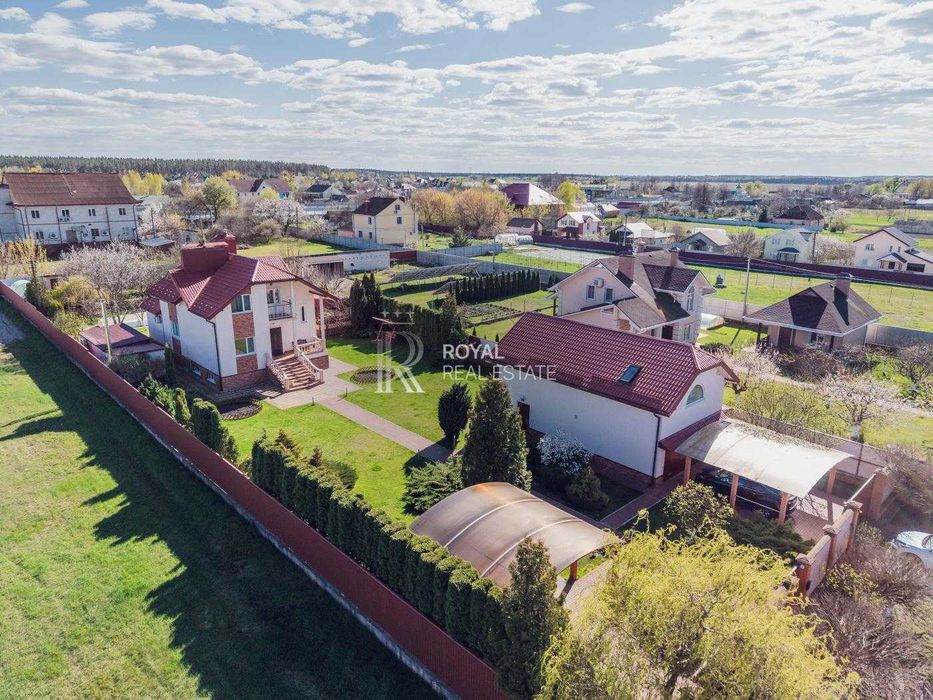 Продаж Будинок 390м2 7кімн 31 сотка Березівка Бучанський район Газ Басейн Сауна Бомбосховище
