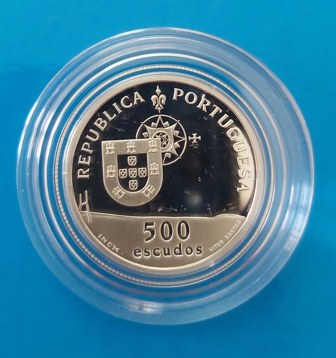 500$00 de 1998, Inauguração da Ponte Vasco da Gama prata proof