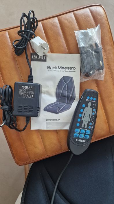Massajador Homedics BackMaestro assento