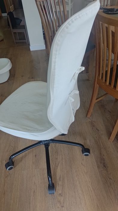 Krzesło obrotowe białe IKEA