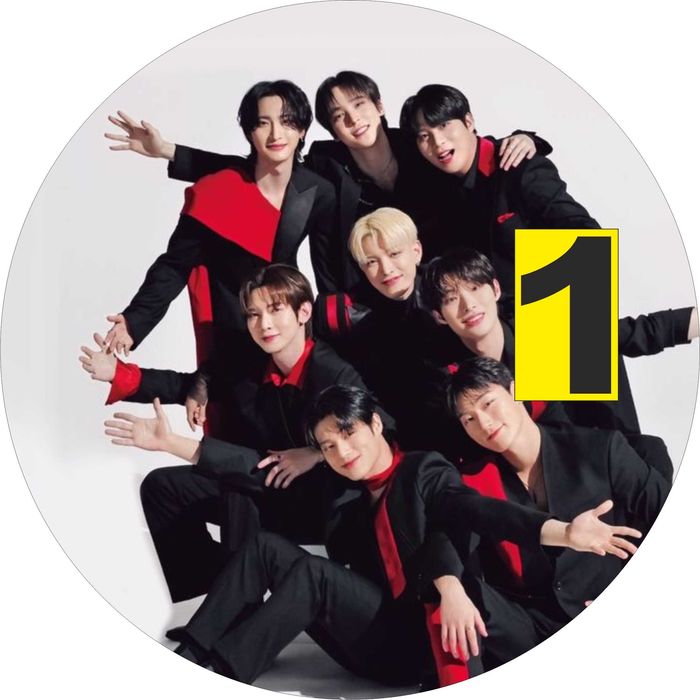 Pan Opłatek na tort - ATEEZ