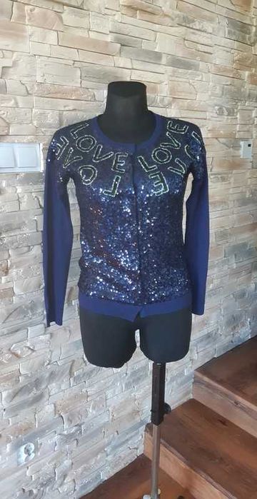 Wełniane kardigan twin-set rozmiar S