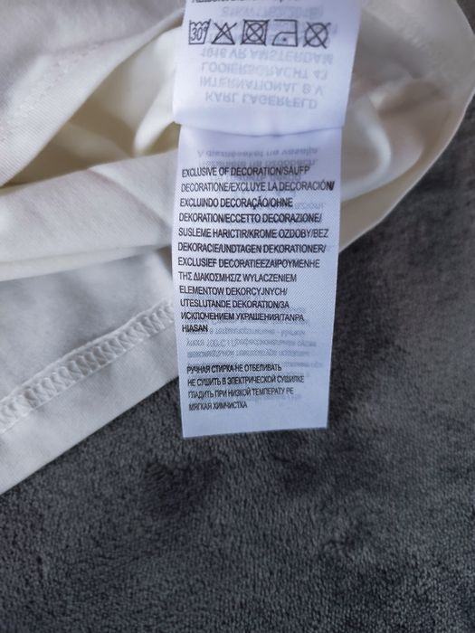 Koszulka męska T-shirt Karl Lagerfeld biała nowa