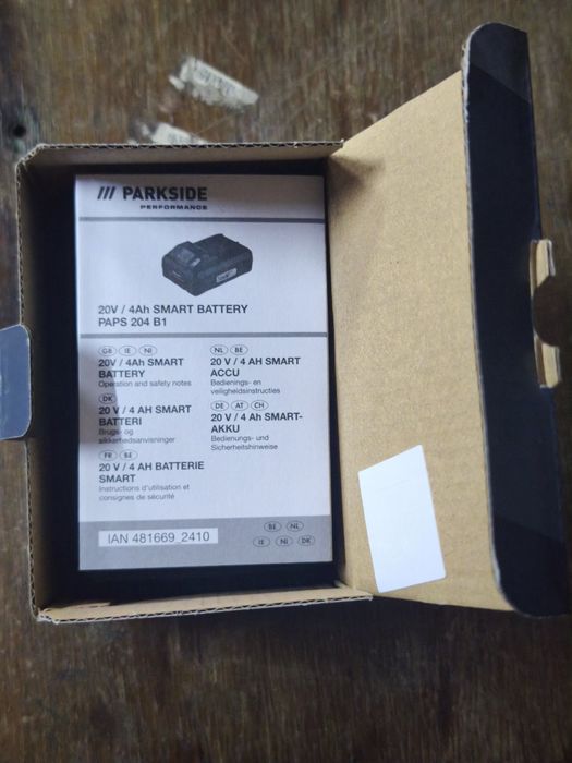 Bateria Parkside 20V 4Ah