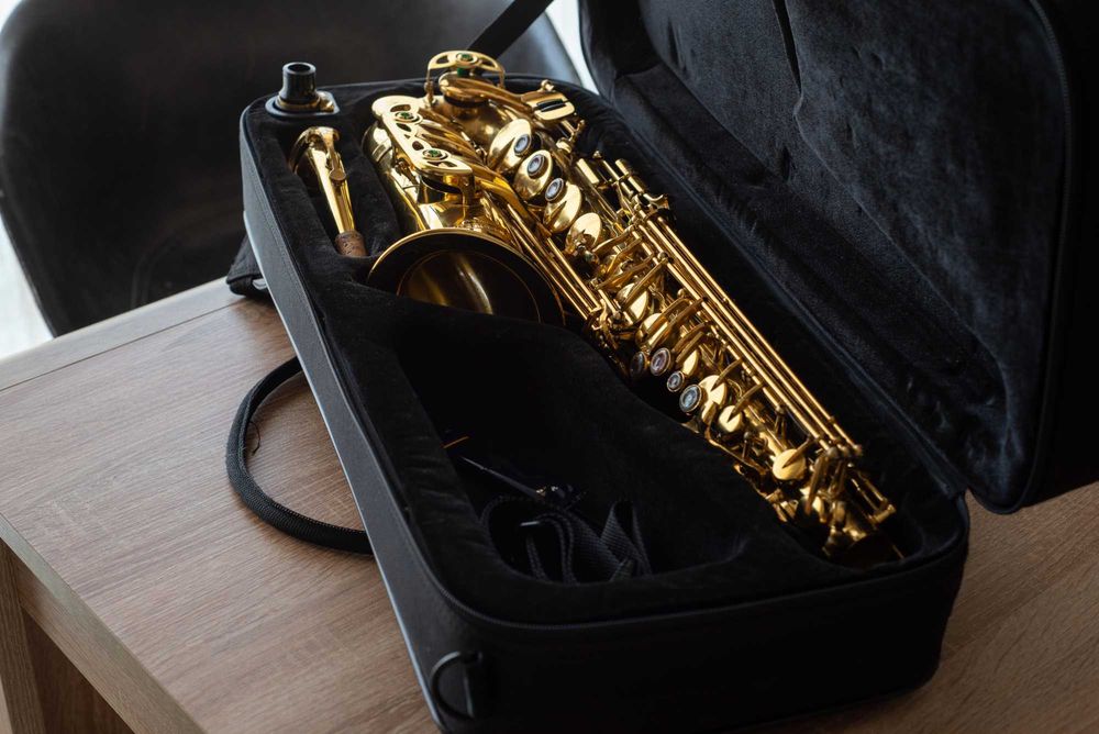 saxofone alto Wisemann das 350 em muito bom estado