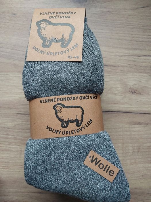 Skarpety męskie wełniane Ciepłe 30 zł