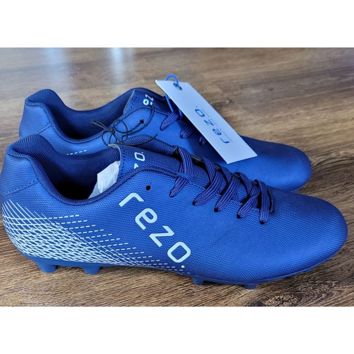 Buty męskie do piłki nożnej korki niebieskie Rezo 41
