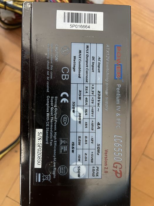 Блок живлення 550W LC-Power LC6550GP V2.0 (Super Silent Series)