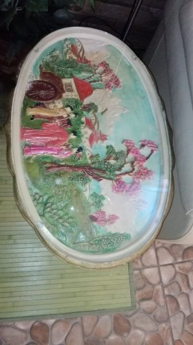 Mesa Linda Em Marfinite De Origem Japonês Pode Estar No Exterior