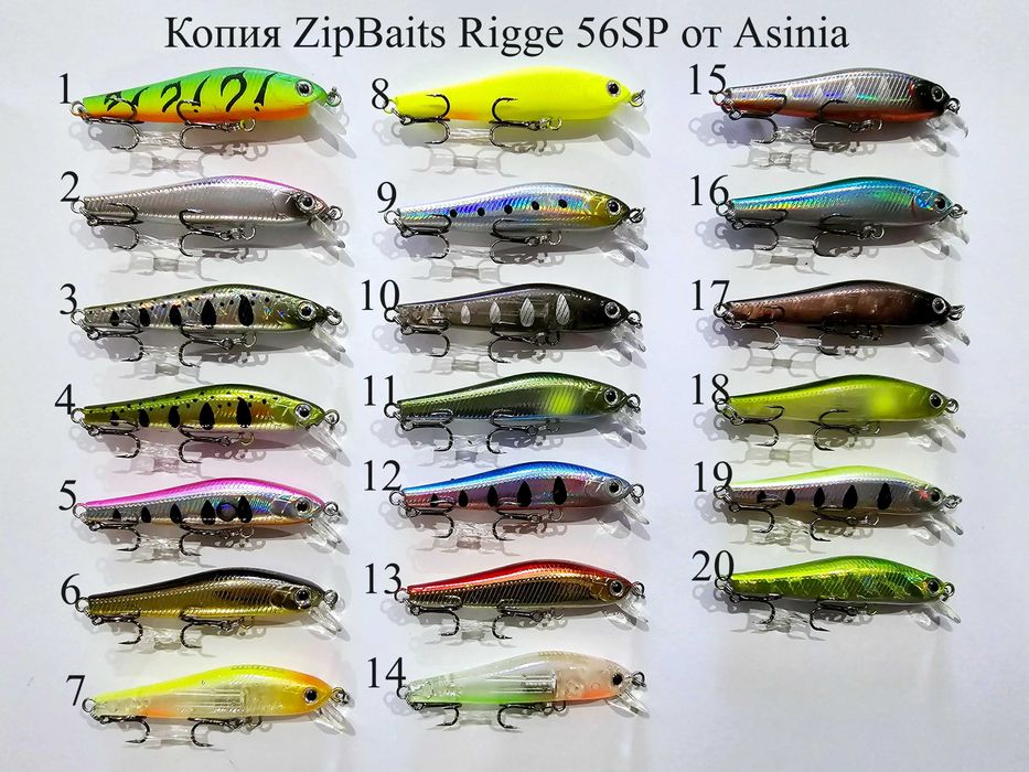 Воблер O.S.P. Rudra, Asura, Khamsin ITO Shiner MagSquad от Asinia