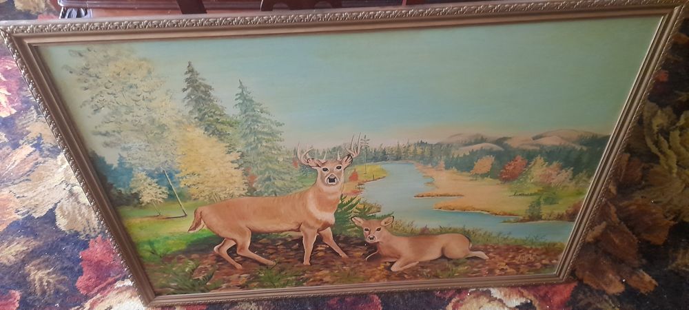 Quadro pintura a óleo