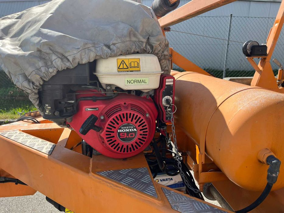 Przyczepa kablowa SANTER T6080 6t z pełnym hyd napędem, 80 km/h rej PL