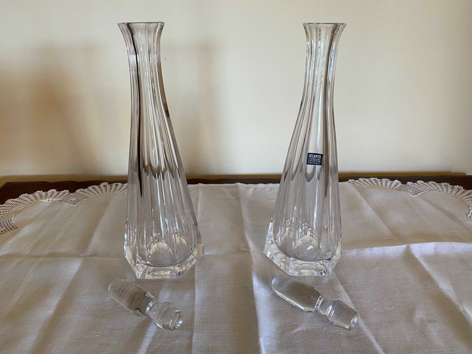 Garrafas de cristal Atlantis Signature Collection, por Gerald Gulotta