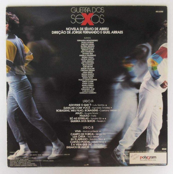 Telenovela "GUERRA DOS SEXOS" (LP)