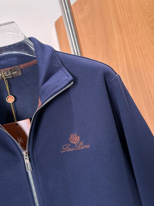 Loro Piana костюм спортивный синий мужской брюки