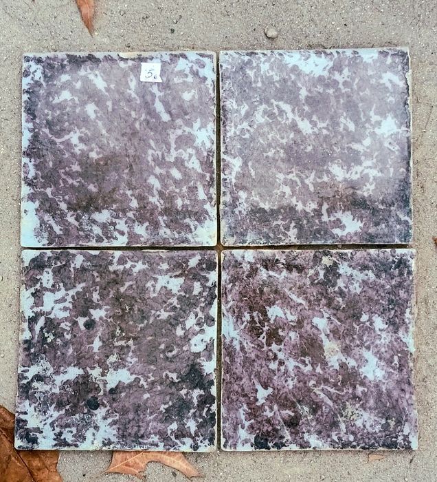 Azulejos esponjados antigos