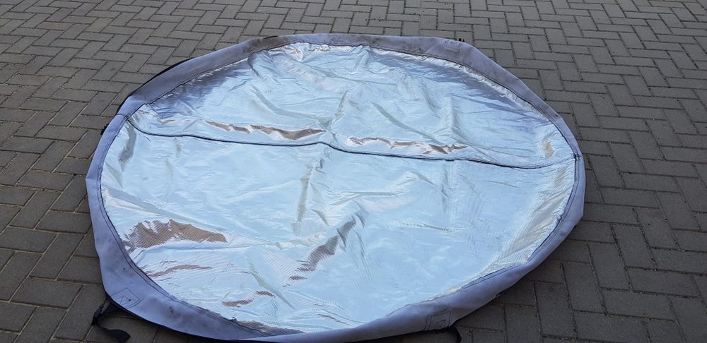 POKROWIEC termiczny  NA JACUZII Plandeka 180x60 CM OKRĄGŁA Net spa