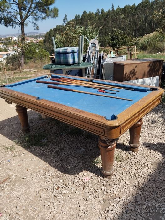 Snooker tacos e bolas