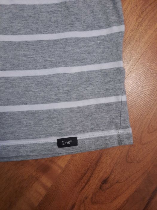 Koszulka bawełniana tshirt w paski Lee rozmiar S